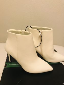 White Ankle Boots