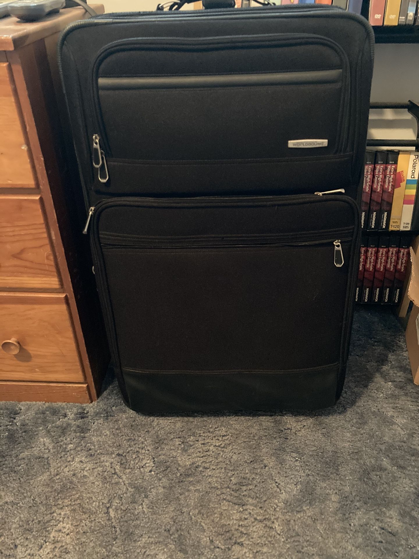 Three piece luggage set