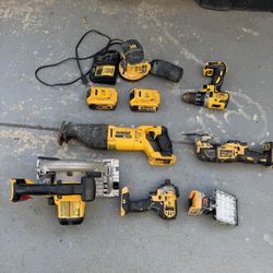 Dewalt 20v Cordless XR MAx Tools