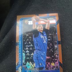 Topps Chrome 2025 Cooper Flag Orange Refractor