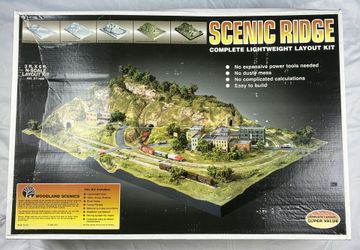 N Scale Model Train ‘Scenic Ridge’ Layout Kit