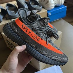 Adidas Yeezy 350 V2 Carbon Beluga 