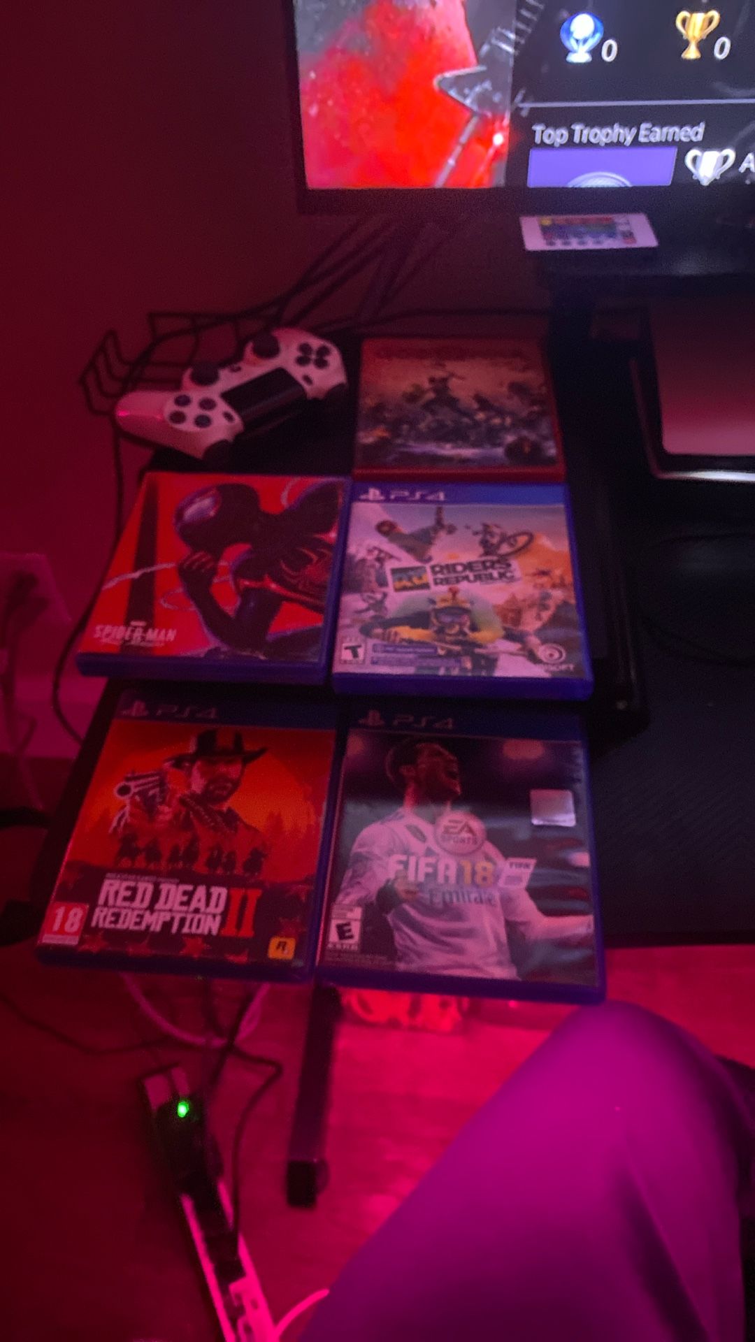 Look At The Full Description PS4 Pro And Games (normal Used)