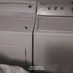 Washer and Dryer