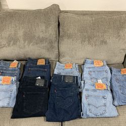 Levi’s Jeans 511, 502, & 501