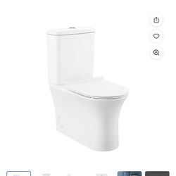 New In The Box  (Swiss Madison) Two-Piece Elongated Rear Outlet Toilet Dual-Flush