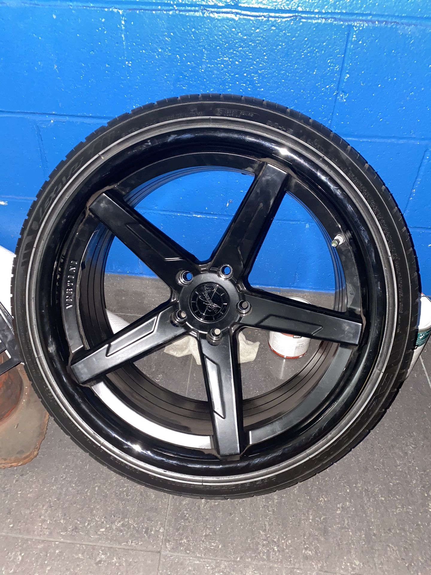 5x120 20” vertini wheels