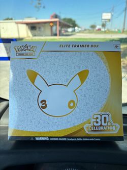 Pokémon TCG 30th Celebration Elite Trainer Box
