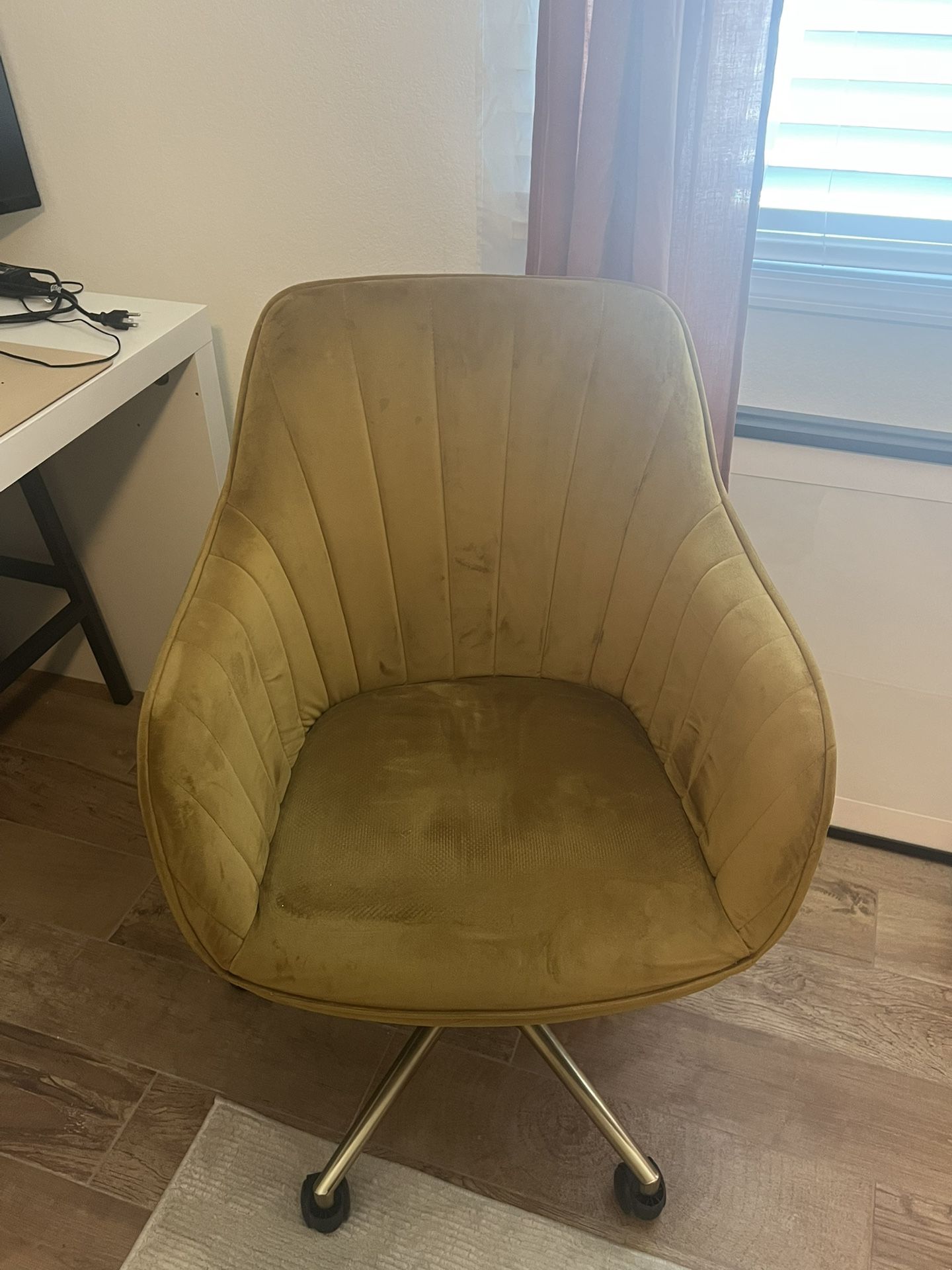 Velvet Office Chair