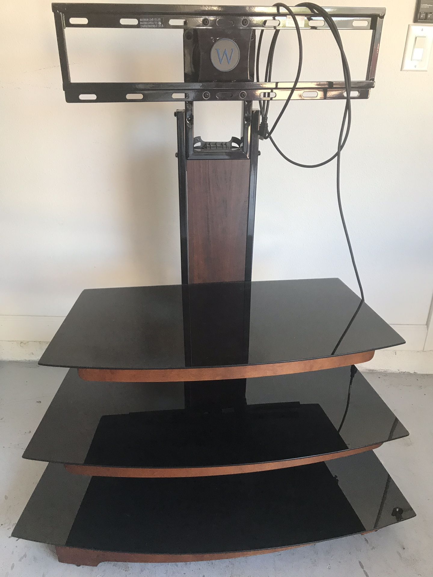 Whalen Furniture Flat Panel TV Stand and Entertainment Console