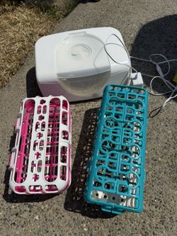 Diaper Wipes Warmer, 2 Munchkin Dishwasher Baskets