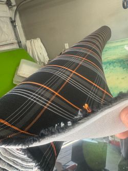 Interior cloth with foam backing