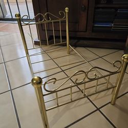 American DOLL Brass Bed Frame