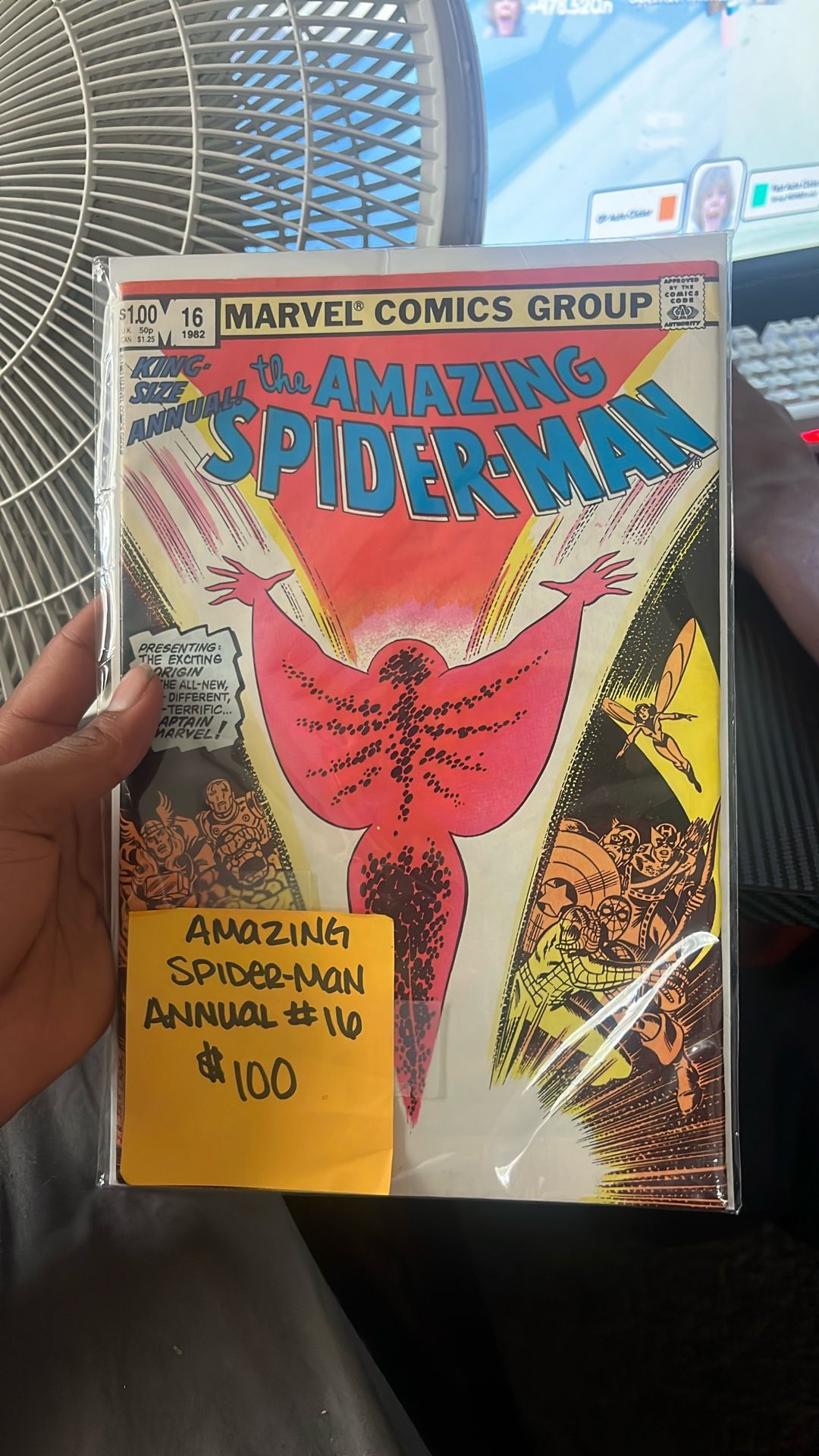 The Amazing Spider-Man #16 Comic 1982