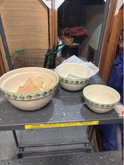 Serving bowl set (ceramic)
