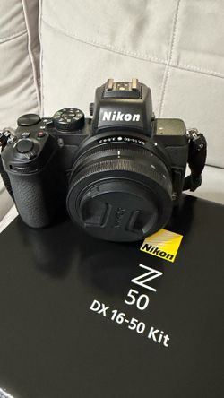 Nikon Z 50 DX 16-50 Kit Mirrorless Camera w 2 Extra Batteries + SD Card