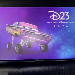 Crocs D23 Expo 2026 Disney Pixar Cars Ramone Crocband Clog Purple M4/W6