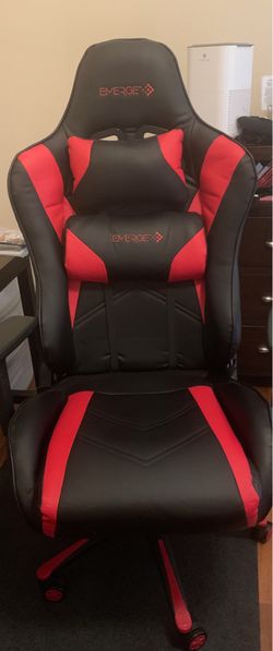 Emerge Gaming Chair Black and Red