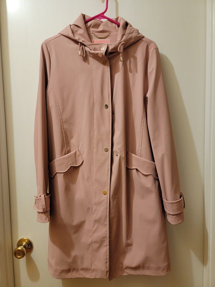 Like NEW-Kate Spade Women Size Medium Outerwear 34 In. Scallop Pocket