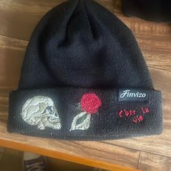 Hand Embroidered Beanie