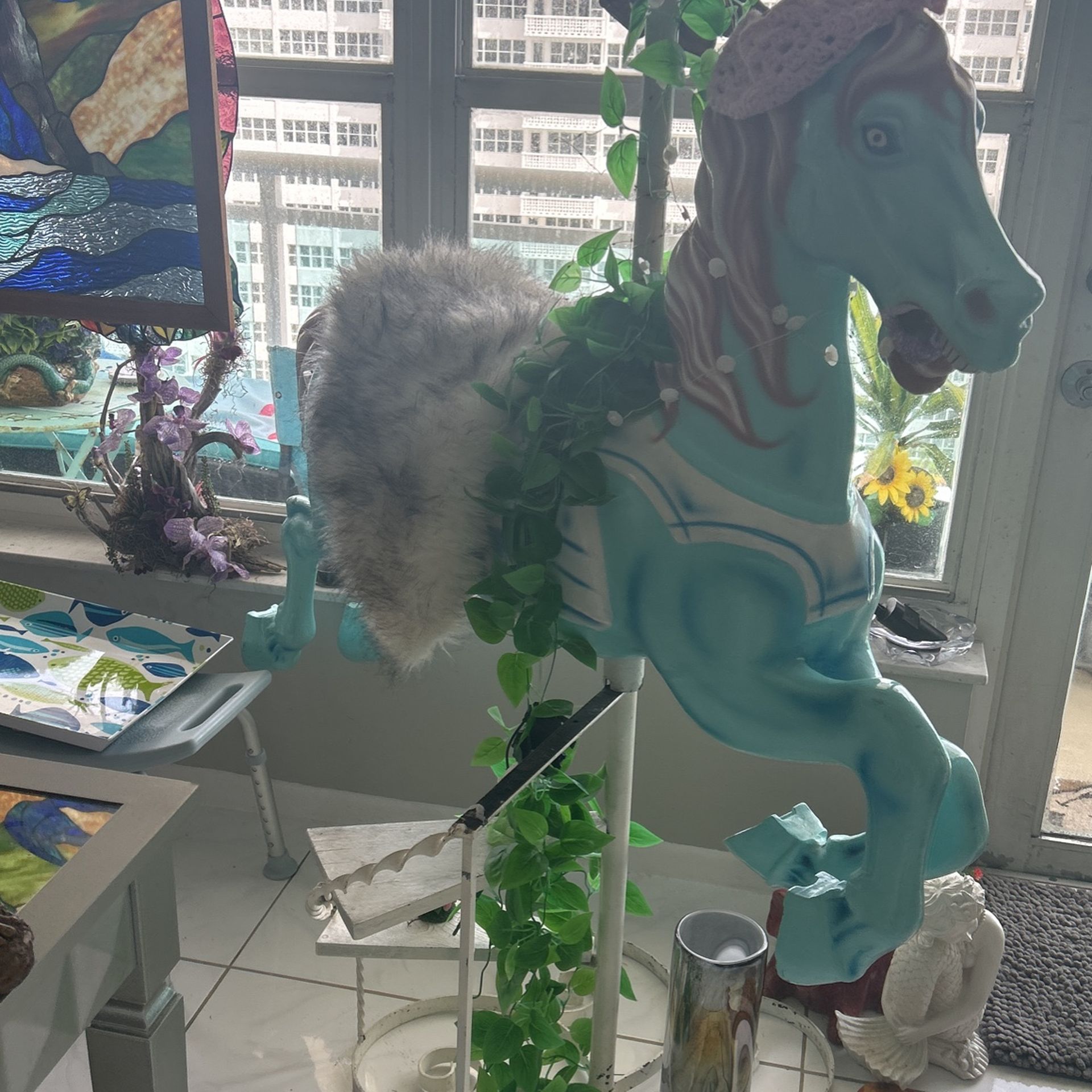 Carousel horse