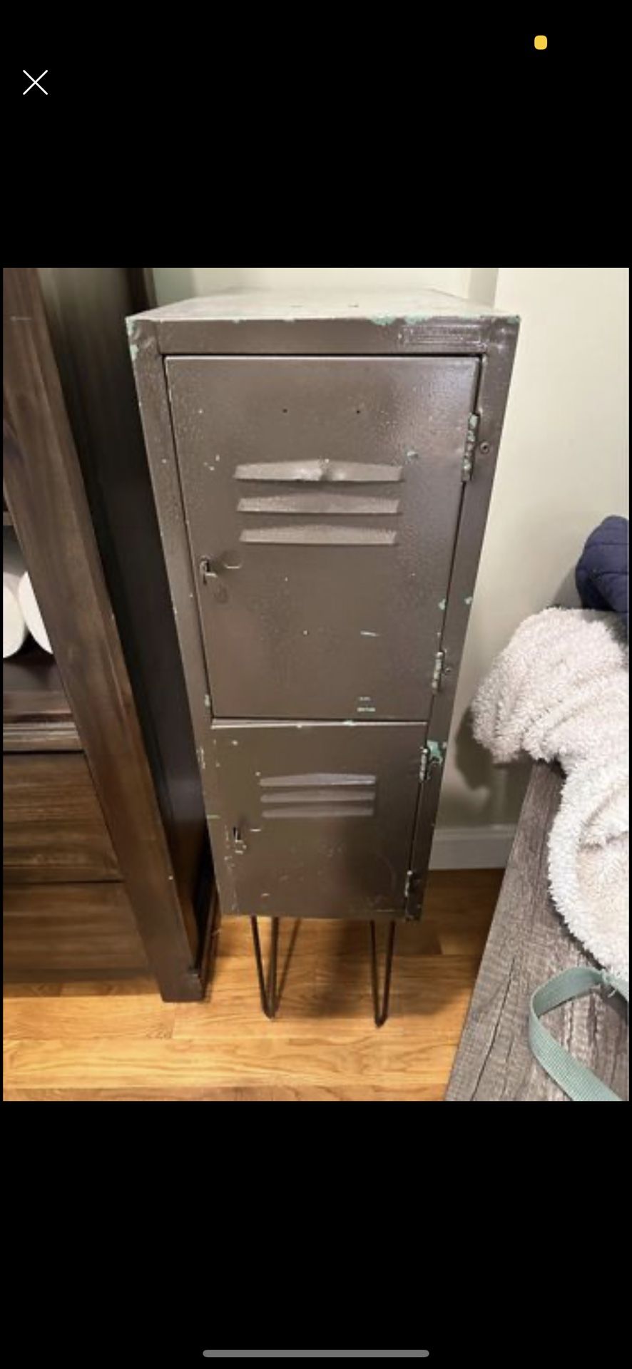 Vintage Wartime locker - from Germany
