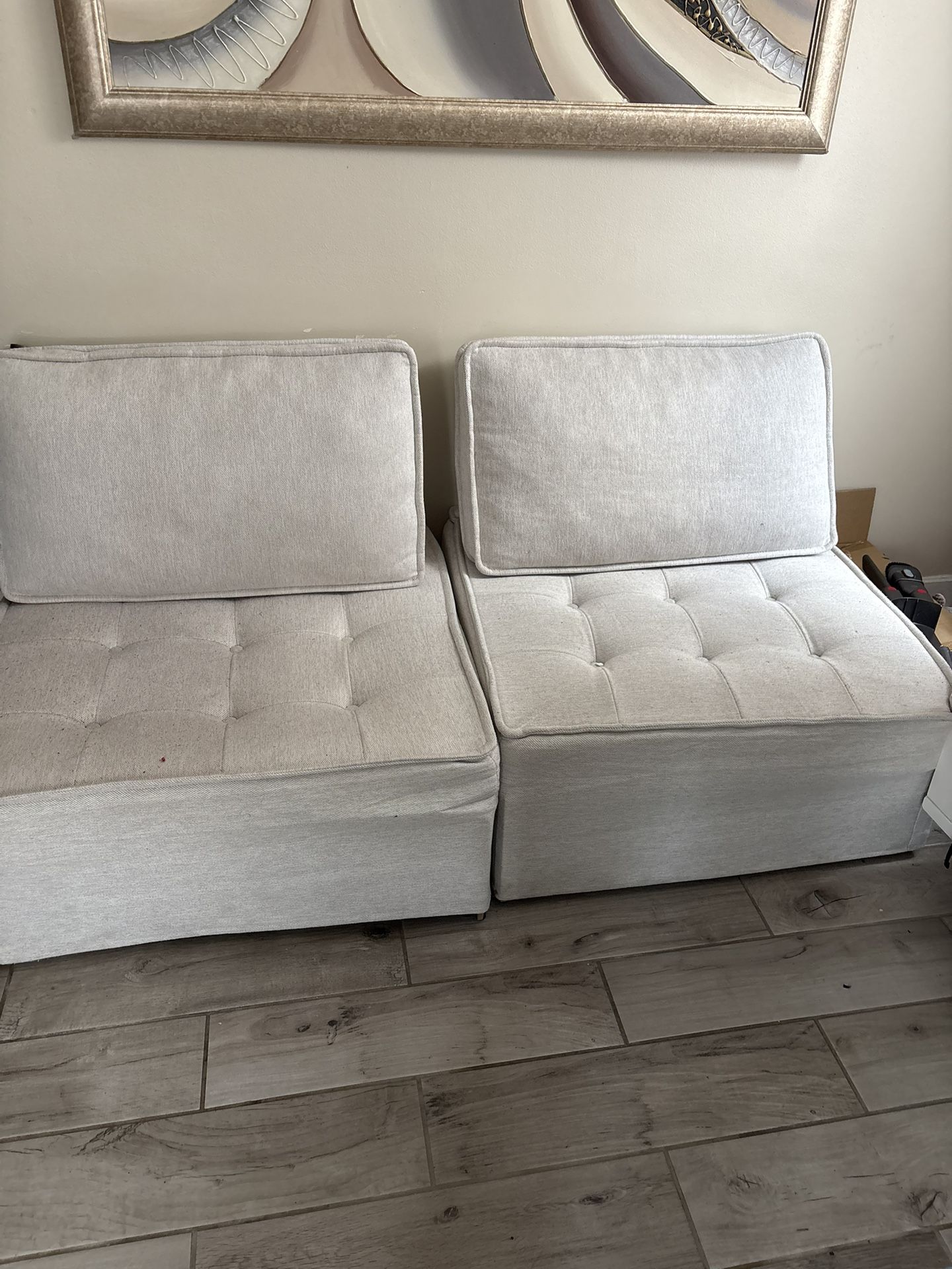 5 Pc Movable Couches