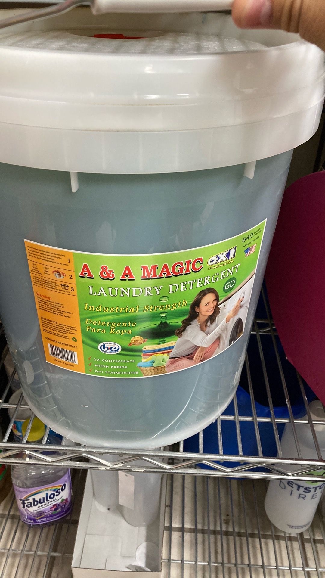 A&A Magic OXl Laundry Detergent Magic Dishwashing Liquid