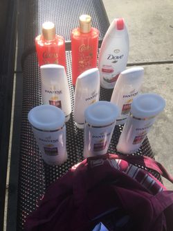 Brand new body wash and shampoo and conditioner