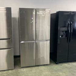 Samsung Four Door Stainless Steel Refrigerator MNX