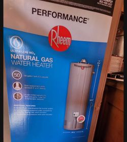 Rheem 50 Gallon  Water Heater 💧🚿