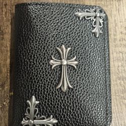 Gothic  Cross Wallet Pu Leather