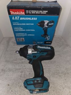 Makita 18v LXT Brushless High Torque 1/2" Impact Wrench TOOL ONLY. New (Price Is Firm)