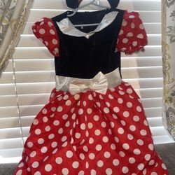 Toddler Girl Minnie Mouse Costume