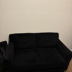 Black Loveseat Couch