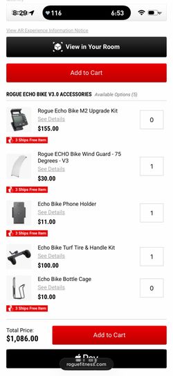 Rogue fitness Echo Bike