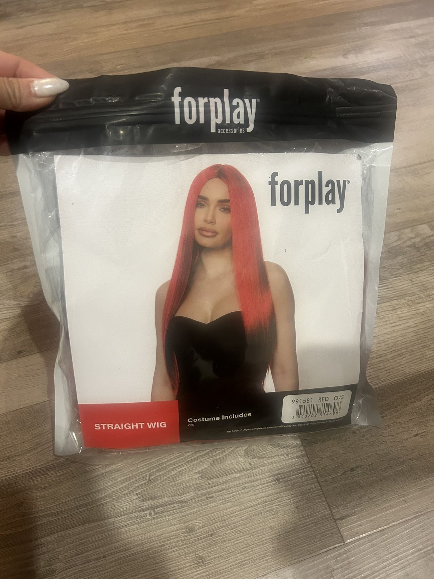 NEW Red Straight Wig