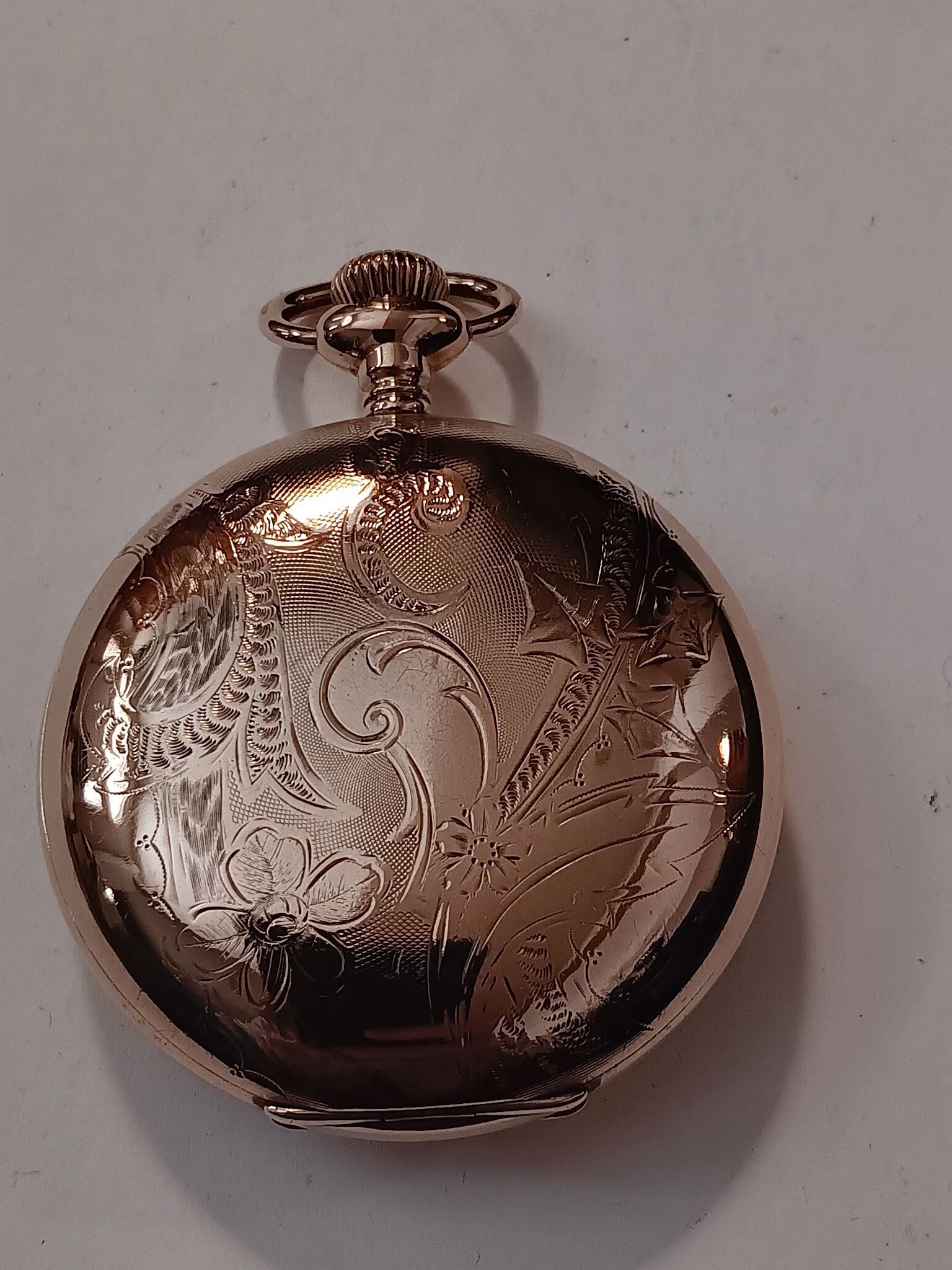 Vintage Watch. Old large Waltham Pocket Watch. Great Shape Runs.