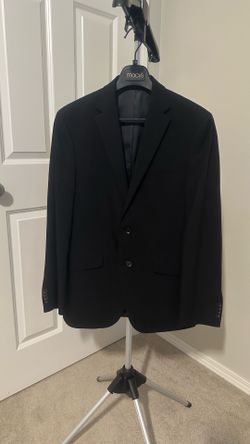 Kenneth Cole Reaction Men's Ready Flex Slim-Fit Nested Black Suit