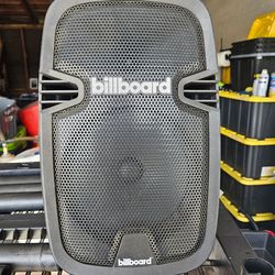 Billboard bluetooth speaker.