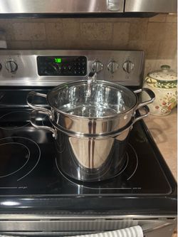 Denmark Stainless Steel 8qt Steamer Pot Set