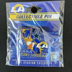 Rams vs Cowboys Game Day Pin