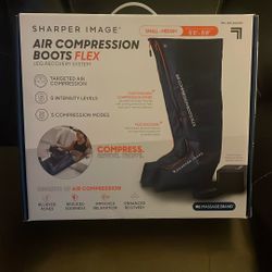 Sharper Image Air Compression Boots Flex
