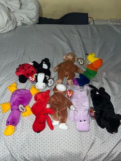 Vintage Beanie Baby PVC Lot