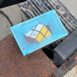Vintage 1980S Rubiks Pocket Cube New Old Stock.