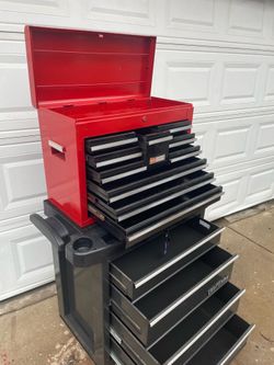 Craftsman Toolbox top and bottom