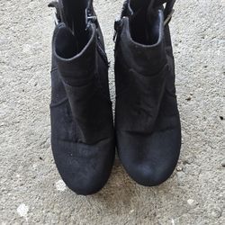 Black Short Boots