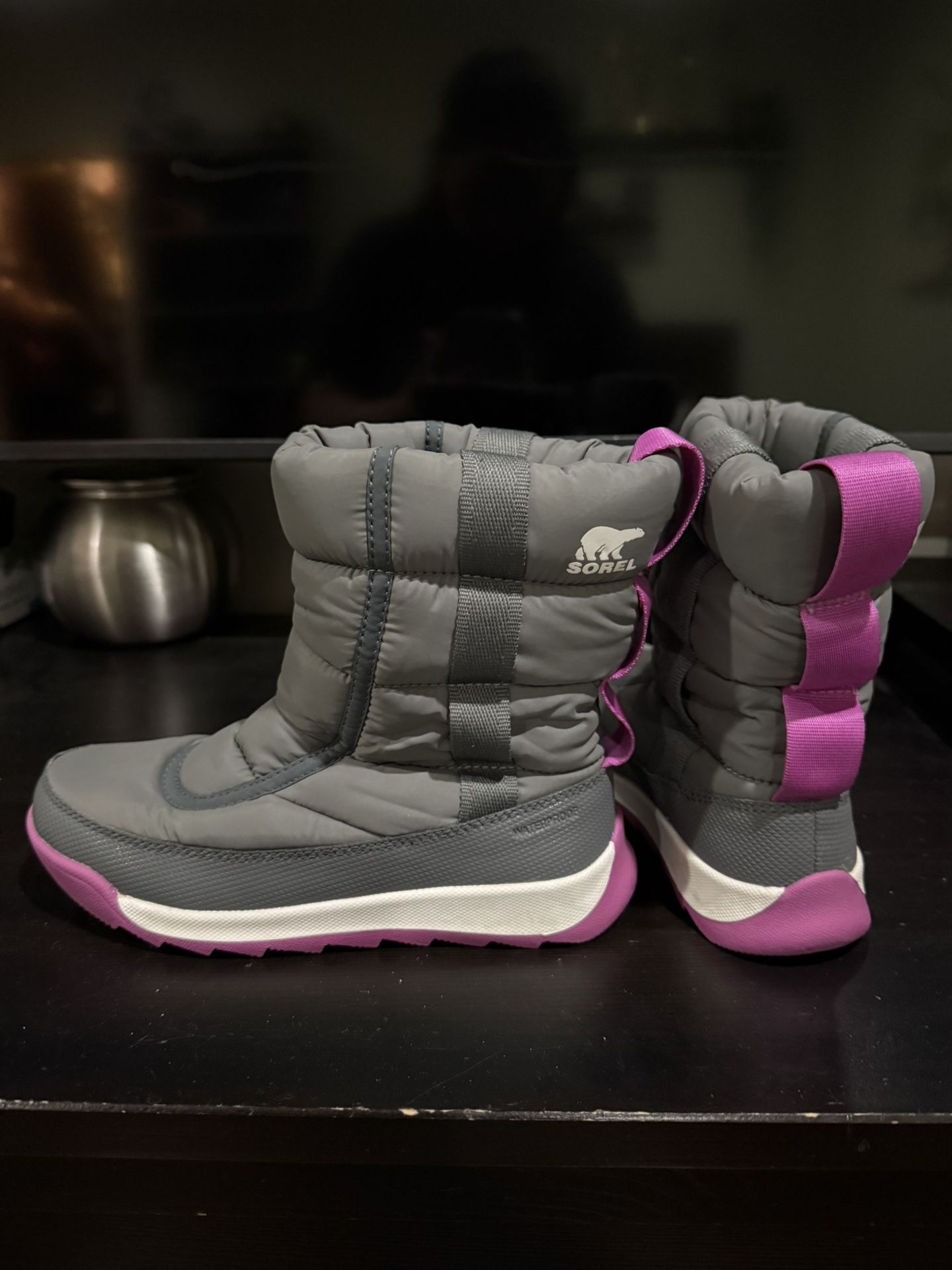 Sorel snow boots for girls.