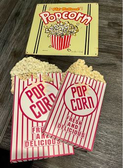 Popcorn signs