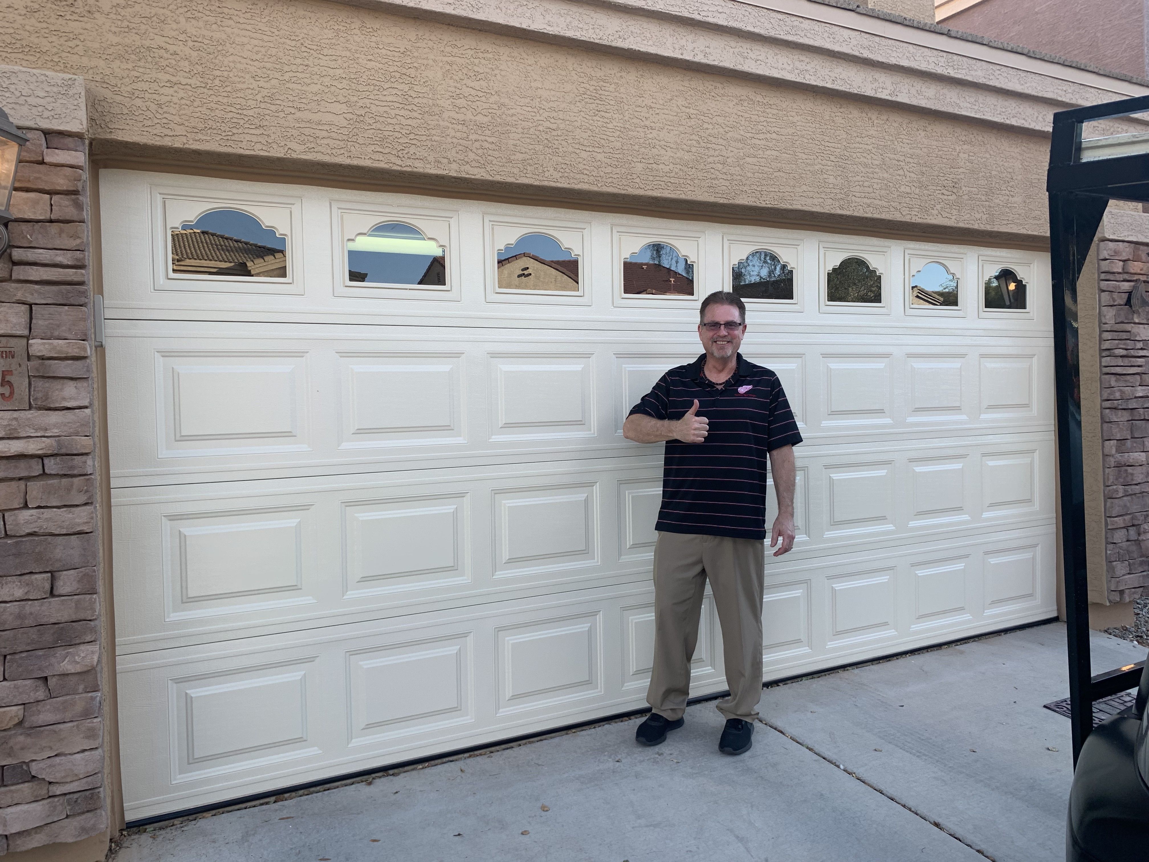 Short-Panel Design Garage Doors
